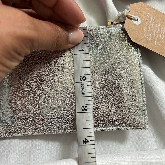 West Elm | luxe leather zipper case pouch - Picture 8 of 9